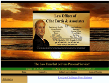 Tablet Screenshot of clintcurtis.com